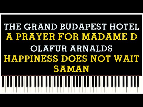 A Prayer for Madame D | Ólafur Arnalds - Happiness Does Not Wait - Saman (Piano Tutorial Synthesia)