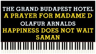 A Prayer for Madame D | Ólafur Arnalds - Happiness Does Not Wait - Saman (Piano Tutorial Synthesia)