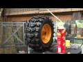 How to Fill a Tire with Foam, No More Flat Tires. DIY Life Hack