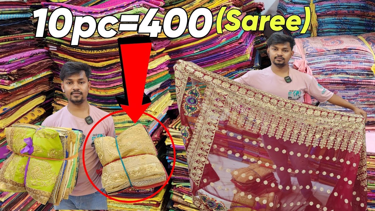 (India Ka)Sabsa Sasta Saree Wholesaler 🔥