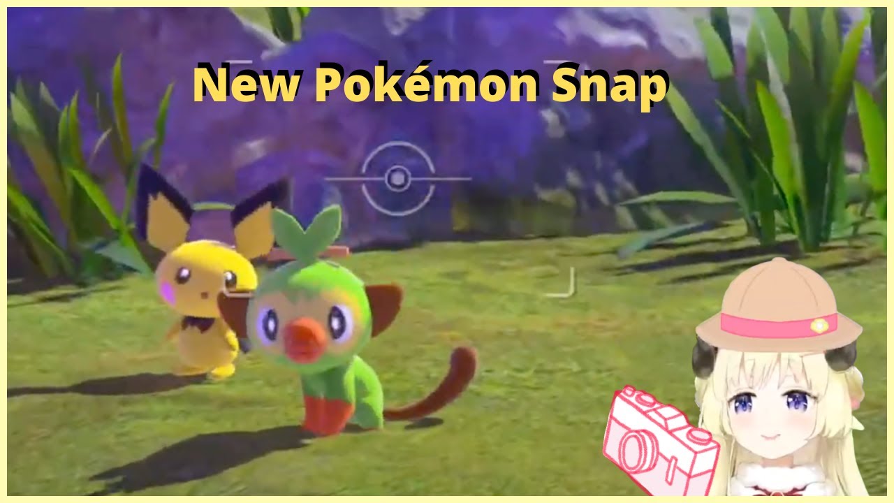 Watame's Pokémon Snap Adventures [Hololive / English Subbed]