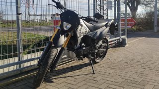 Kreidler DD 125 Supermoto Exhaust sound