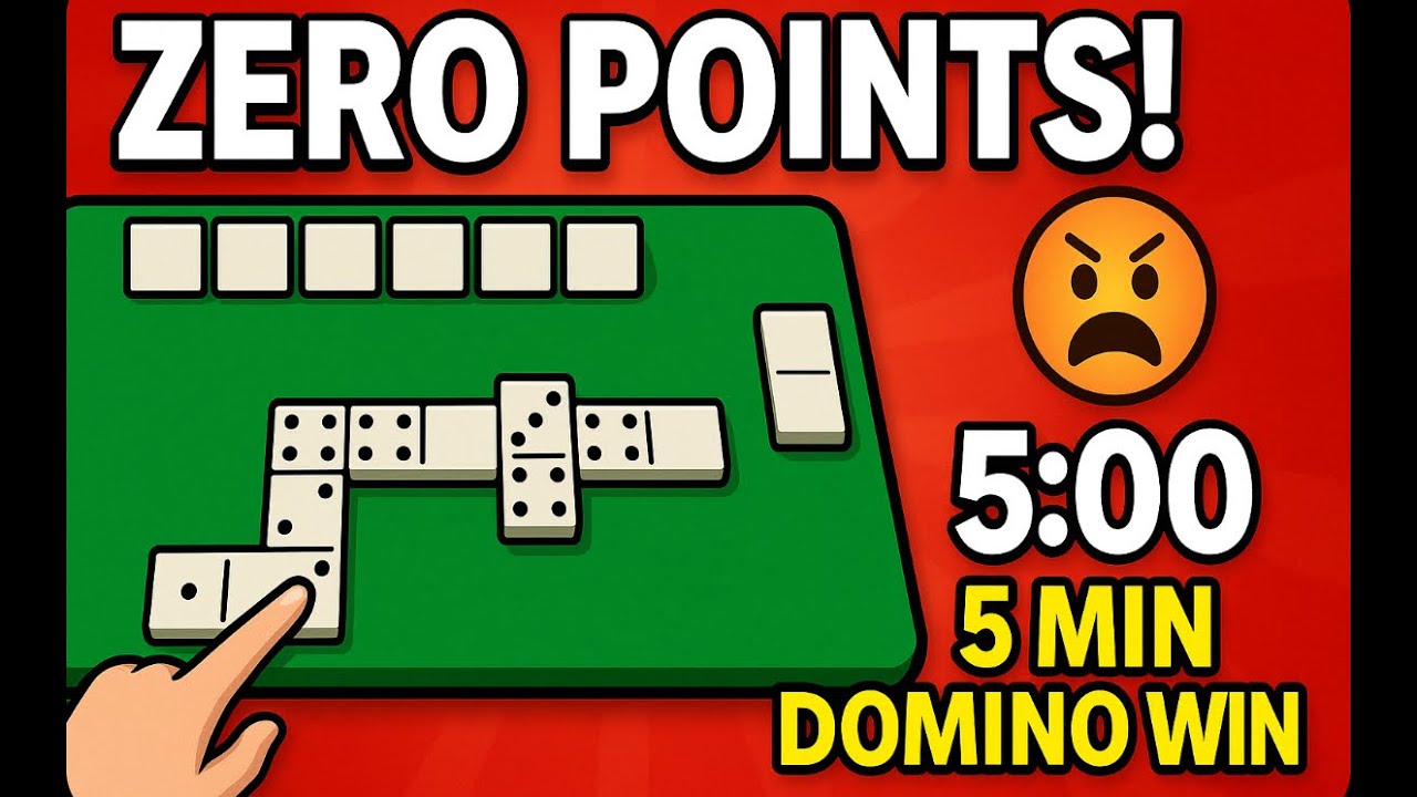 How to Win Dominoes in 5 Minutes Without Letting Your Opponent Score – Unbeatable Strategy ...
