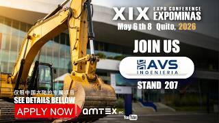 #EXPOMINAS2026 Recibe a AVS Ingeniería /Viste el stand # 207 /Amtex ex mining Oil Channel