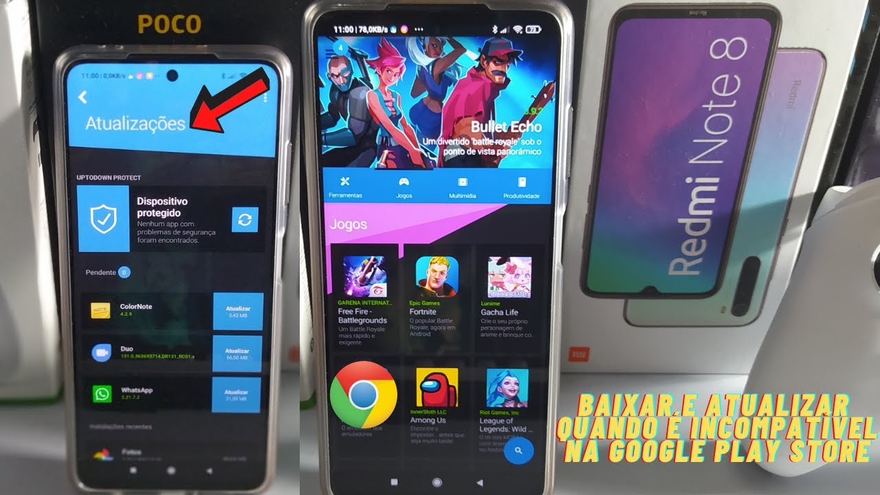 COMO ATUALIZAR JOGOS E APPS QUE SÃO INCOMPATÍVEL NO CELULAR ANDROID ...