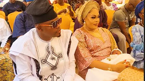 See What Went Down at Shola Kosoko and Her Husband's Newborn Baby's Naming Ceremony.