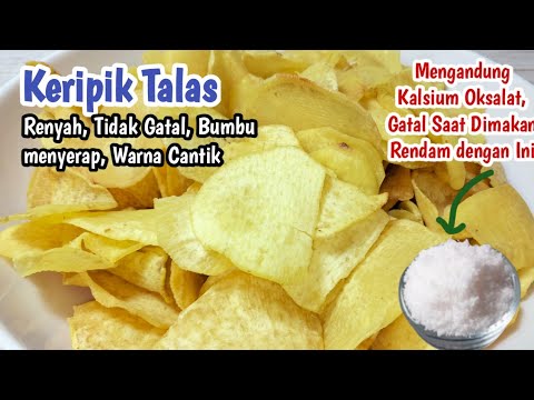 Cara Membuat Talas Goreng Crispy