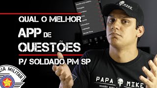 APP DE QUESTÕES P/ SOLDADO PM SP? QUAL USAR PARA O PRÓXIMO CONCURSO PM SP 2021? por Leandro Fajan screenshot 3