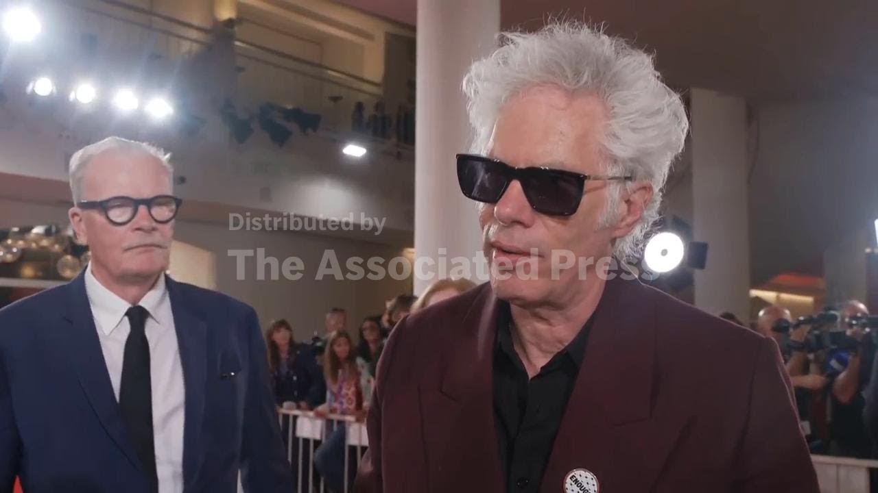 Jim Jarmusch reacts to Venice Golden Lion win