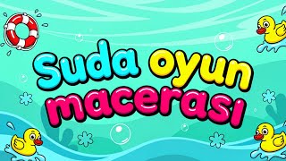 Suda deniz hayvanları ile oyun/ sea animals water play / Kids toy fun