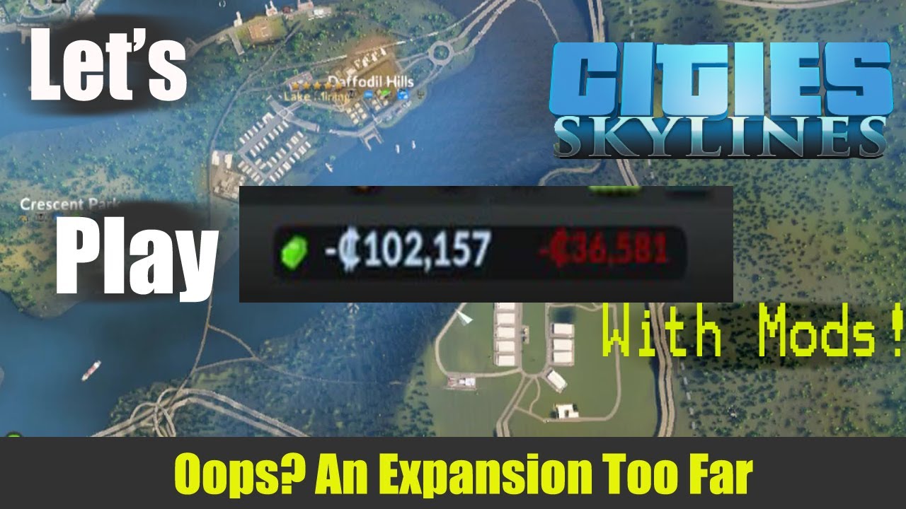 Cities Skylines With Mods: Unique Factory District or Spending like a Politician!