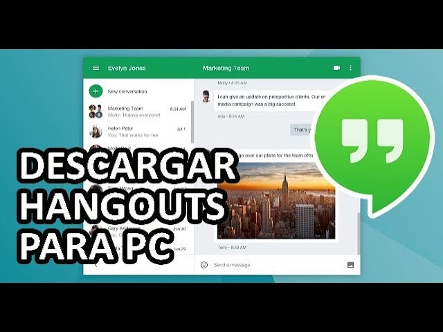 Descargar Hangouts De Google Para Windows Pc 2020 Youtube