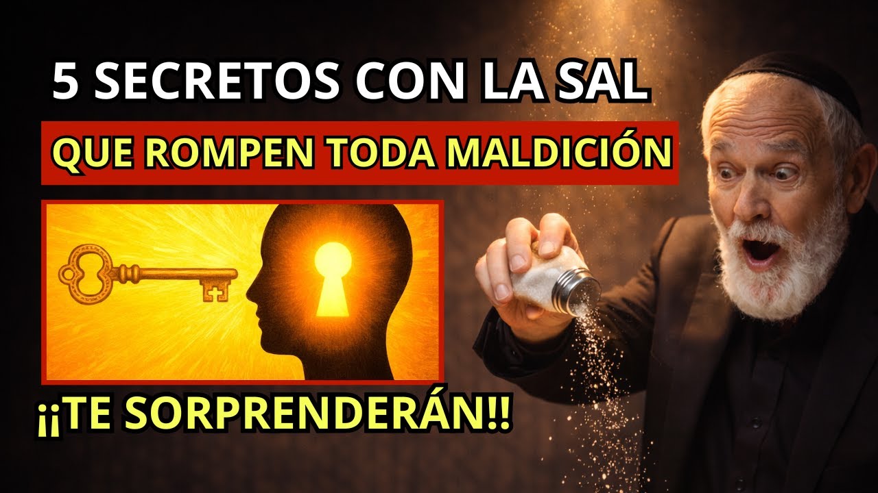 Rabino Millonario : Usa La Sal En Estas 5 Cosas Y Libérate De Toda Maldición - Funciona!