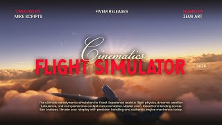 Fivem Flight Simulator - MikeScripts [ESX, Qbcore, Qbox]