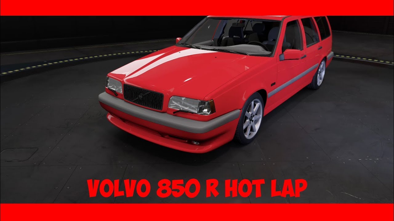 Volvo 850 R Hot Lap Forza Motorsport 7 Top Gear Test Track YouTube