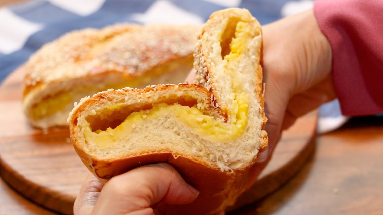 Fluffy cheese Potato bread Potato buns Super soft and delicious