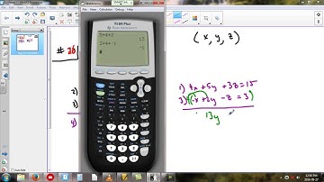 Algebra 2 section 3.4
