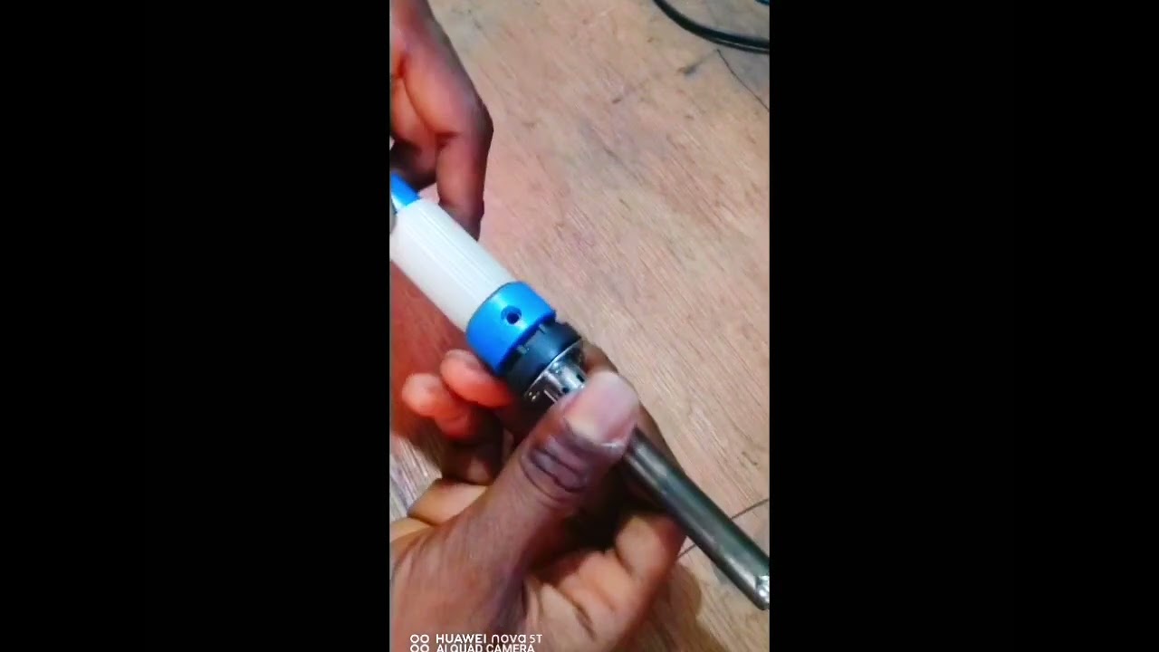 Installation of new replacement heating element 