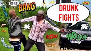 Drunk fights! New funny compilation! Greatest fights ever! 18+
