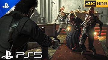 PS5) THE EVIL WITHIN 2 WAS AMAZING | Ultra High Graphics Gameplay [4K 60FPS HDR] 🔥🔥🔥