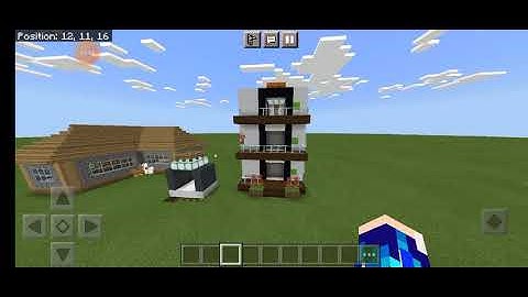 Simple Command block elevator in Minecraft Bedrock Edition