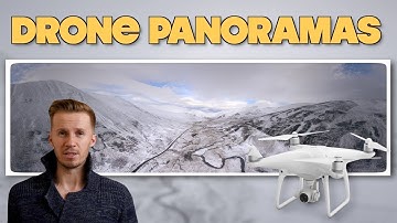 DRONE Landscape PANORAMAS The Old Fashioned Way!