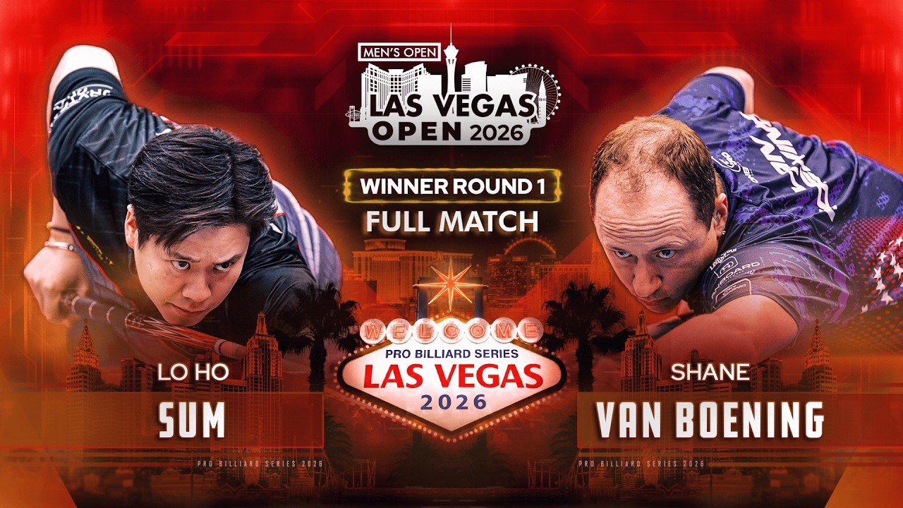 VAN BOENING  vs HO SUM LO ▸ LAS VEGAS MEN'S OPEN 2026