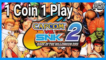 Capcom vs SNK 2 - Arcade Game - 1 Coin 1 Play Episode 20 #1C1P #CvS2