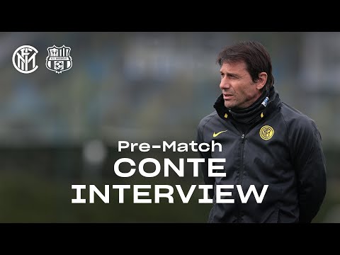 INTER vs SASSUOLO | ANTONIO CONTE INTER TV EXCLUSIVE PRE-MATCH INTERVIEW ?⚫? [SUB ENG]