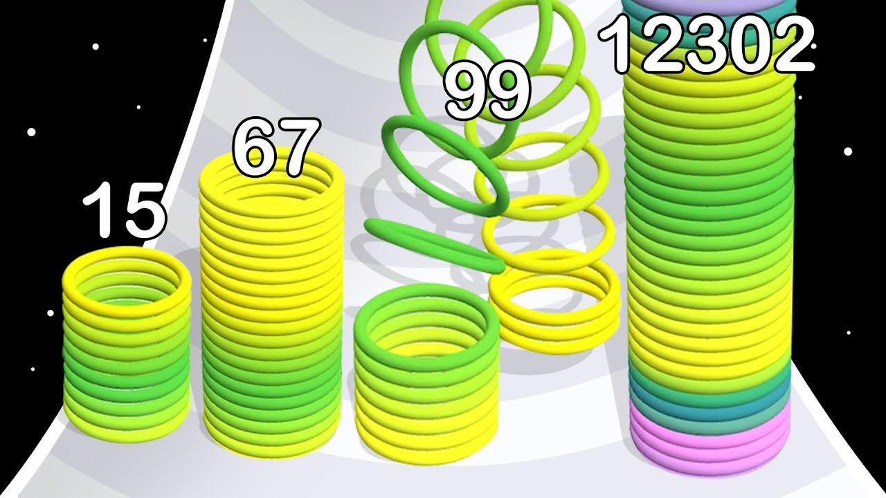 SLINKY HOP: ASMR Gameplay - Level Up Slinky (New Version)
