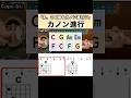 『カノン進行』 え、この曲も!? #ギター #弾き語り #カノン進行