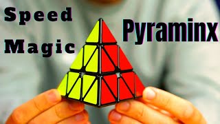 Pyraminx Solved Less then 20 Sec - Triangle Puzzle - Speed Magic
