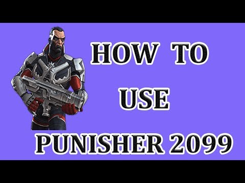 HOW TO USE PUNISHER 2099 marvel contest of champion