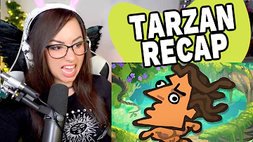 The Ultimate “Tarzan” Recap Cartoon | Bunnymon REACTS