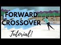 HOW TO ICE SKATE: Forward Crossover Skating Tutorial