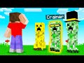GUESS Which CREEPER Is The REAL CRAINER! (Minecraft)