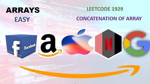 Concatenation of Array | Leetcode 1929 | Zero to FAANG DSA Bootcamp