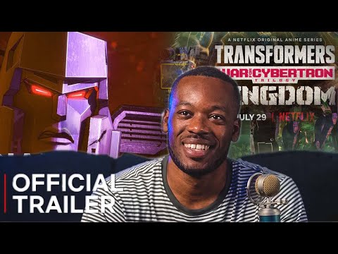 Transformers: War for Cybertron Trilogy - Kingdom REACTION | Official Trailer | Netflix (OH YEAH!!!)