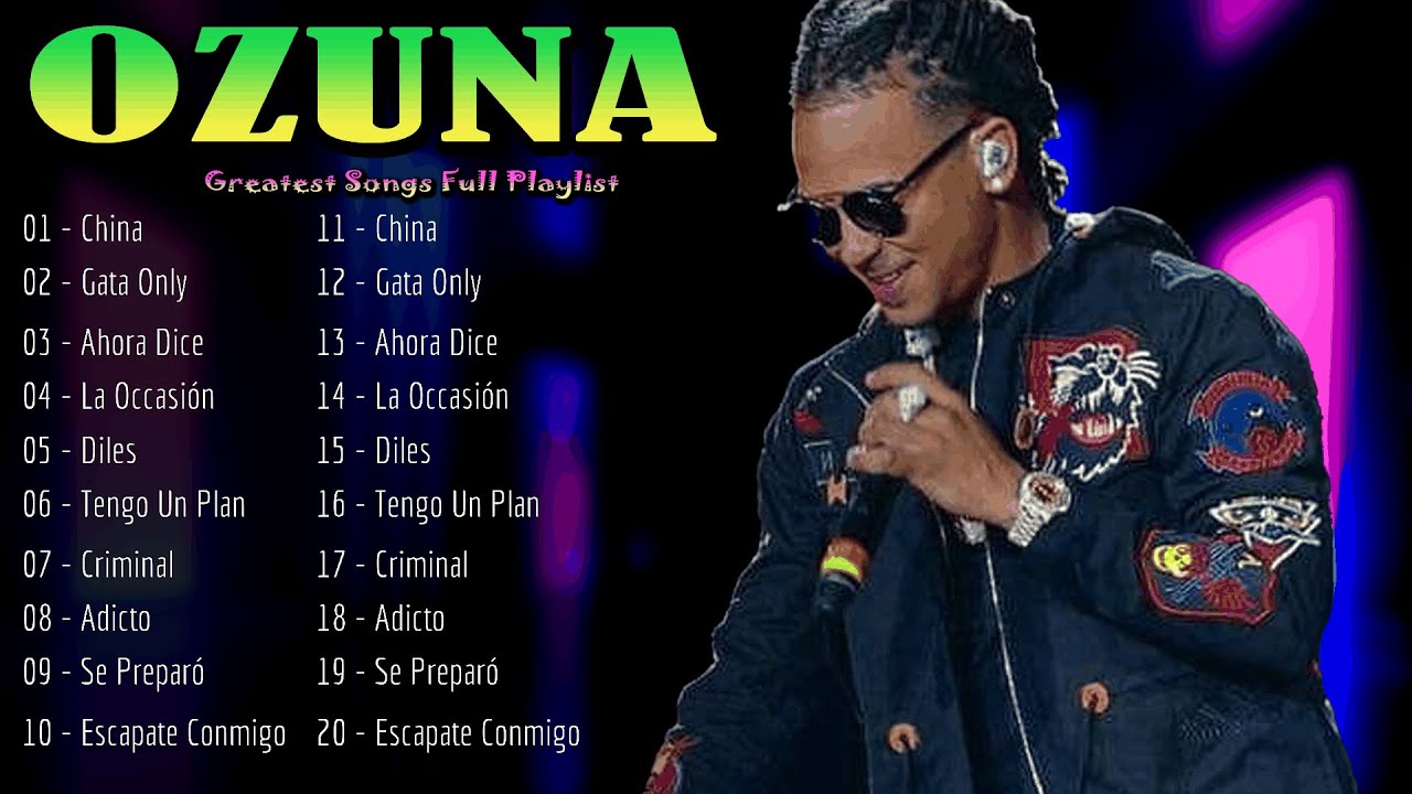 🎤 Ozuna - The Puerto Rican reggaeton superstar delivering infectious hits worldwide 🌟🎶
