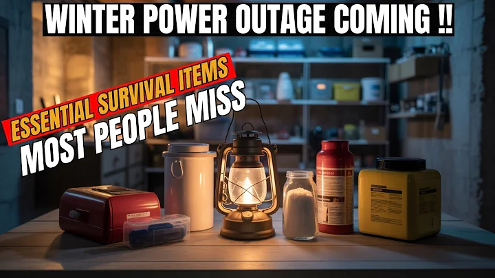 10 Essential Prepping Items to Survive Coming Winter Power Outage!