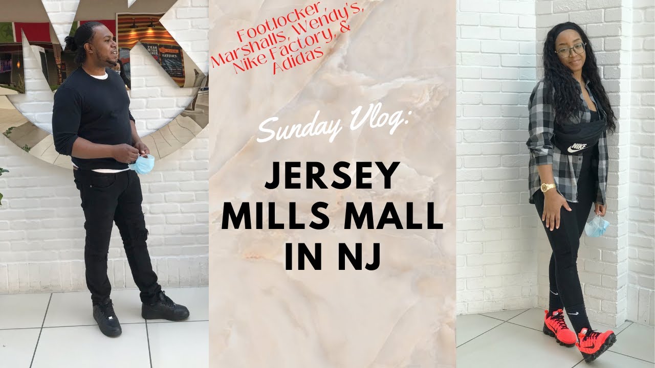 NJ VLOG The Mills Mall at Jersey Gardens, Marshalls, Footlocker, etc