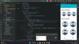 Using Rows, Columns and Scroll View in flutter for Beginners (Urdu/Hindi)