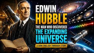 Edwin Hubble: The Man Who Discovered the Expanding Universe | Learn English Through Story