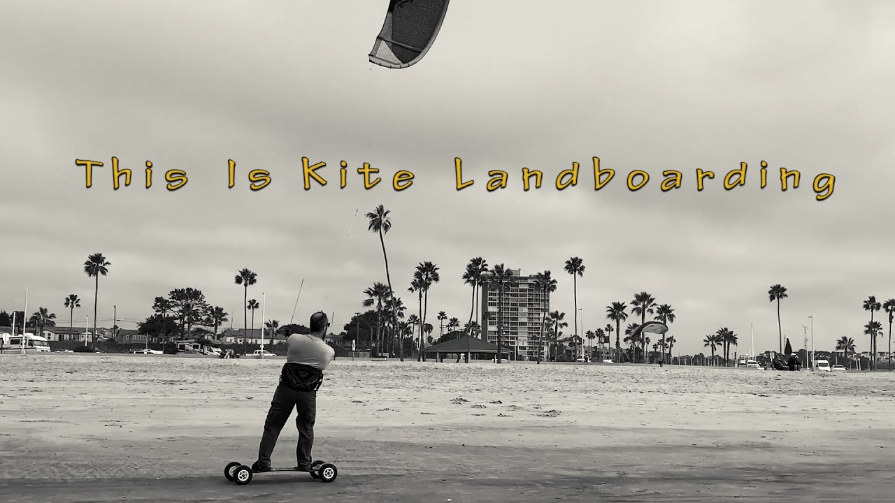 Kite Landboarding is Awesome ! YouTube