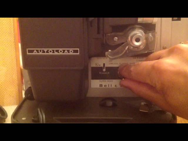 Projecteur De Films Ancien Bell & Howell 346A Super 8 Mm - Testé Et Fonctionne