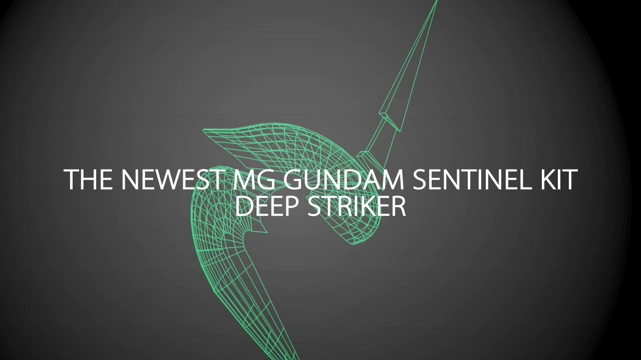Newest MG from Gundam Sentinel Deep Striker stereo