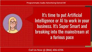 Programmatic Audio Advertising Detroit MI