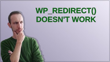 wp_redirect() doesn
