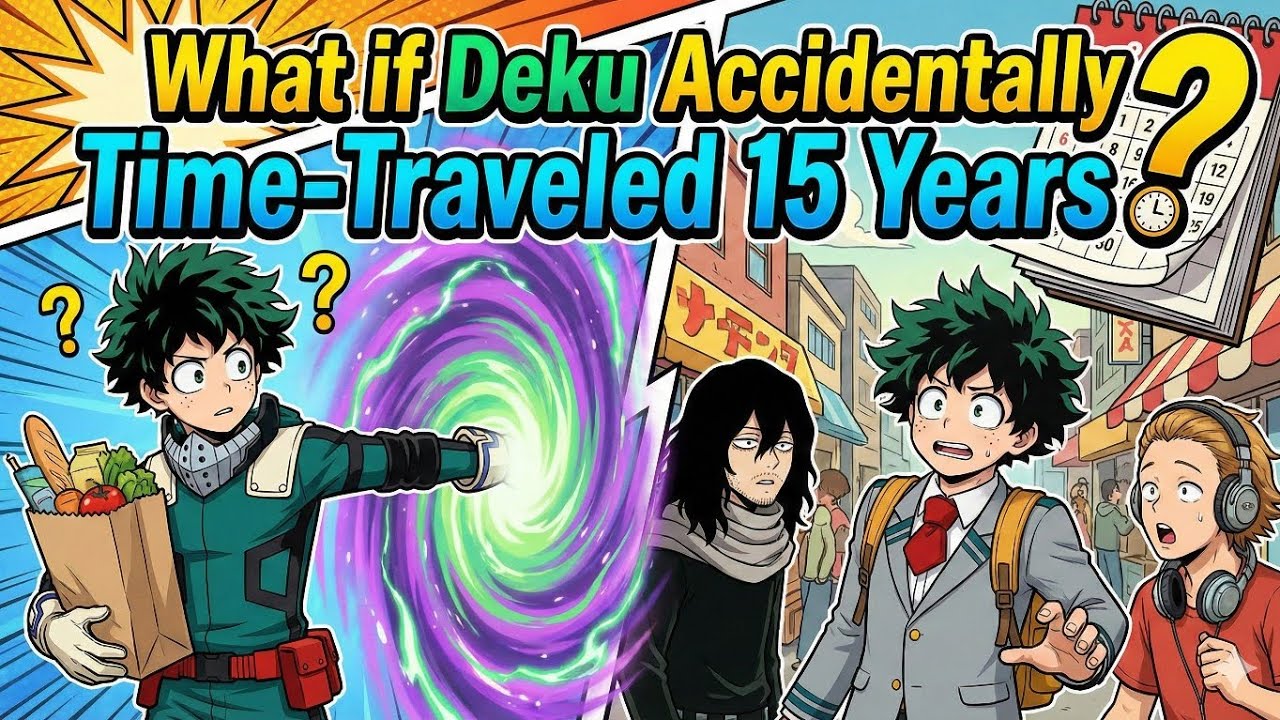 What if Deku Accidentally Time Traveled 15 Years?