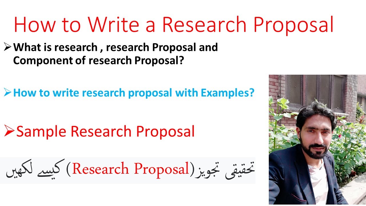 good research proposals will always